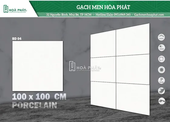 Gạch lát nền 100x100 Blue Dragon BD100-04