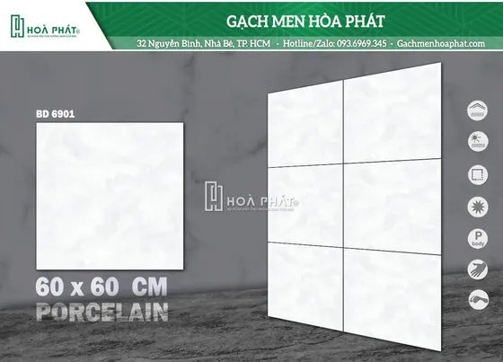 Gạch lát nền 60x60 Blue Dragon BD 6901
