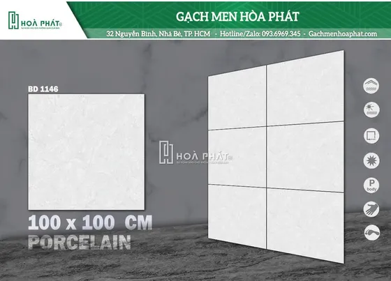 Gạch lát nền 100x100 Tasa TS 1146
