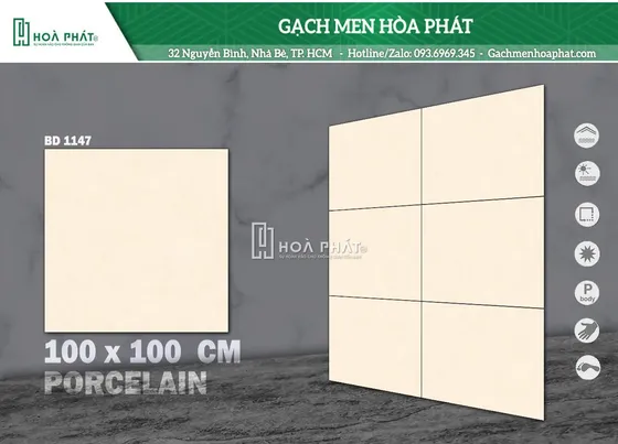 Gạch lát nền 100x100 Tasa TS 1147