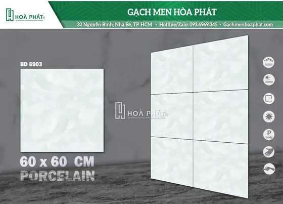 Gạch lát nền 60x60 Blue Dragon BD 6903