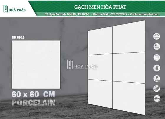 Gạch lát nền 60x60 Blue Dragon BD 6916
