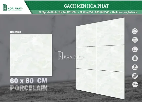 Gạch lát nền 60x60 Blue Dragon BD 6920