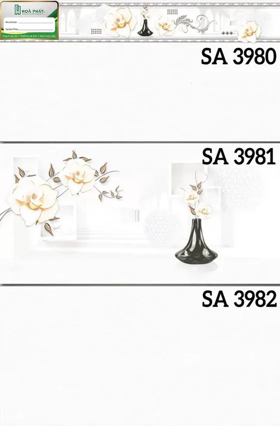 Gạch ốp tường 30x60 Tasa TS 3859 - TS 3860 - TS 3861