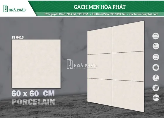 Gạch lát nền 60x60 Tasa TS 6413