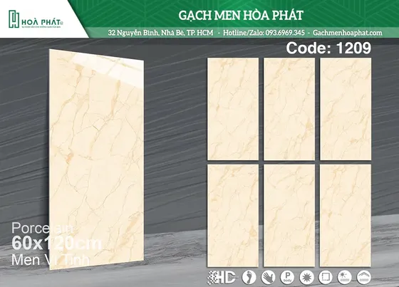 Gạch lát nền 60x120 Tasa TS 1209