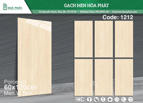 Gạch lát nền 60x120 Tasa TS 1212