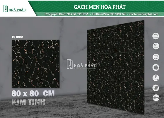 Gạch lát nền 80x80 Tasa TS 8801
