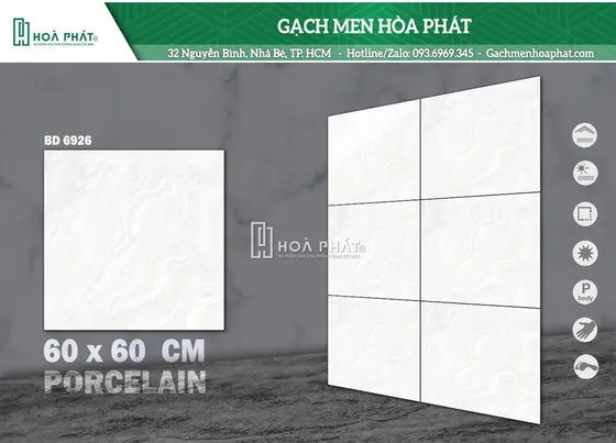 Gạch lát nền 60x60 Blue Dragon BD 6926