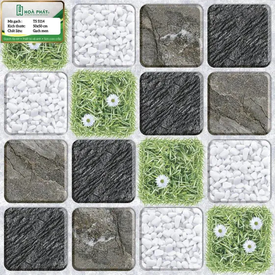 Gạch lát sân 50x50 Tasa TS 5114