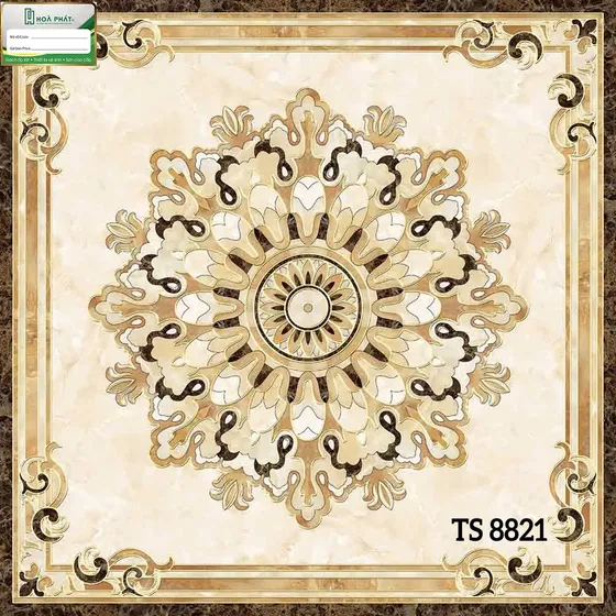 Gạch Tranh Thảm 80x80 Tasa TS 8821