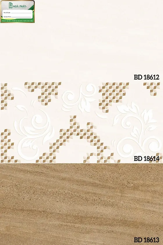 Gạch ốp tường 40x80 Blue Dragon BD 18612 - BD 18613 - BD 18614