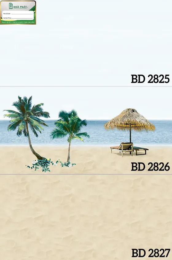 Gạch ốp tường 30x60 Thanh Long BD 2825 - BD 2826 - BD 2827