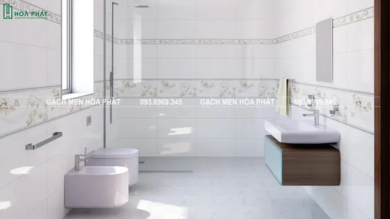 Bộ Ốp Lát Nhà Vệ Sinh PE 2112 - PE 2113 - PE 2114 - BD 3221
