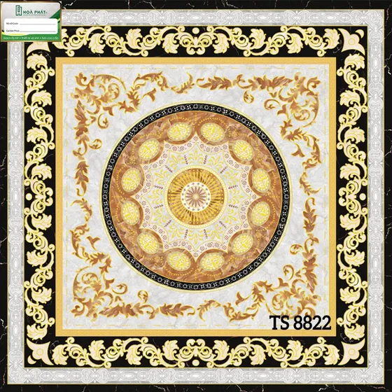 Gạch Tranh Thảm 80x80 Tasa TS 8822