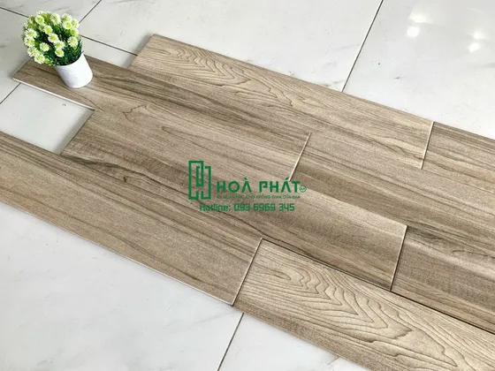 Gạch giả gỗ 15x80 Vicenza VC 158105