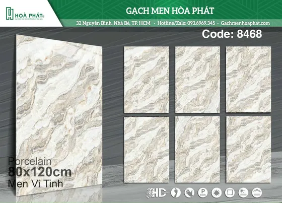 Gạch lát nền 80x120 Saturno SA 8468