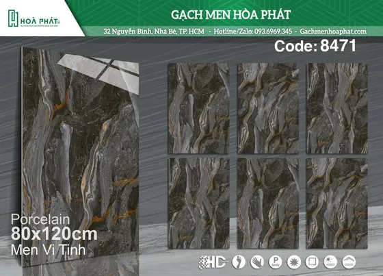 Gạch lát nền 80x120 Saturno SA 8471