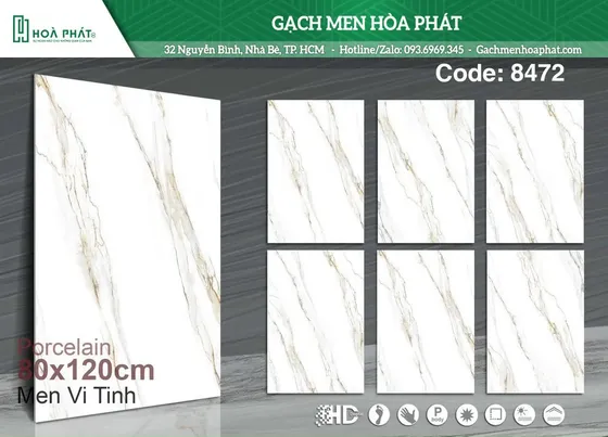 Gạch lát nền 80x120 Saturno SA 8472