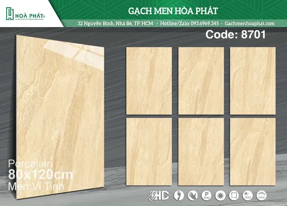 Gạch lát nền 80x120 Tasa TS 8701