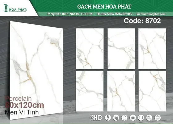 Gạch lát nền 80x120 Tasa TS 8702