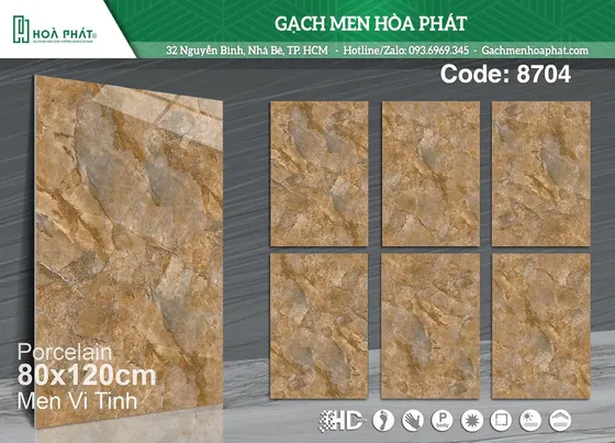 Gạch lát nền 80x120 Tasa TS 8704