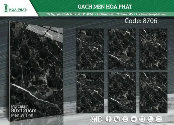 Gạch lát nền 80x120 Tasa TS 8706