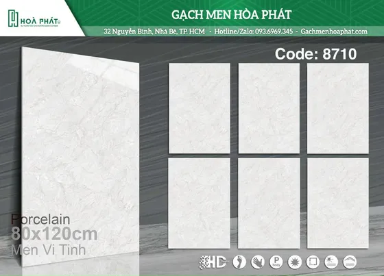 Gạch lát nền 80x120 Tasa TS 8710