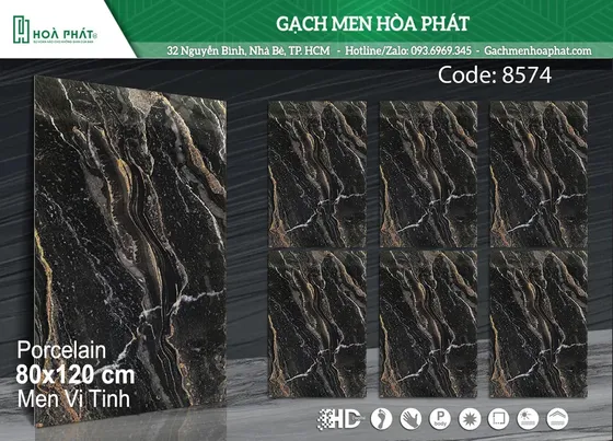 Gạch lát nền 80x120 Blue Dragon BD 8574