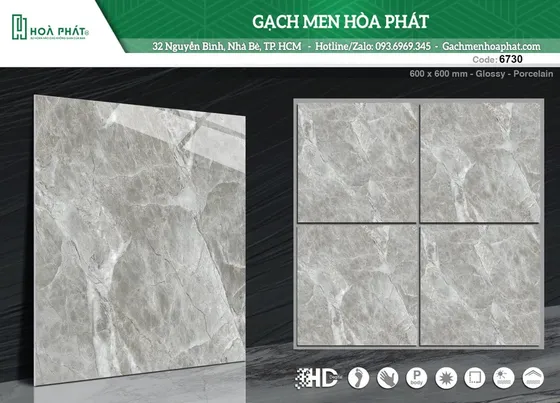 Gạch lát nền 60x60 Tasa TS 6730