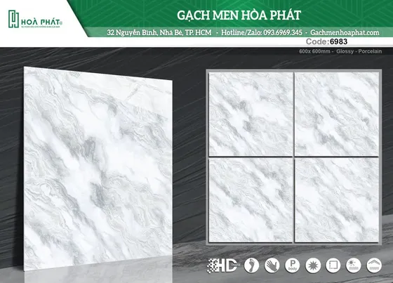 Gạch lát nền 60x60 Tasa TS 6983