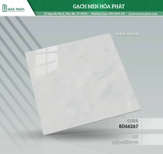 Gạch lát nền 60x60 Blue Dragon BD 66267