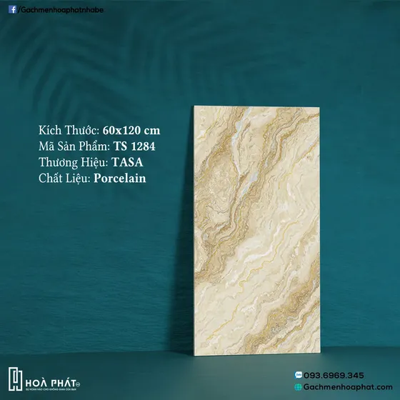Gạch lát nền 60x120 Tasa TS 1284