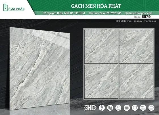 Gạch lát nền 60x60 Tasa TS 6979