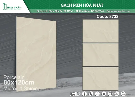 Gạch lát nền 80x120 Tasa TS 8732