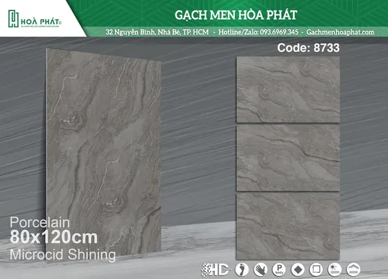 Gạch lát nền 80x120 Tasa TS 8733