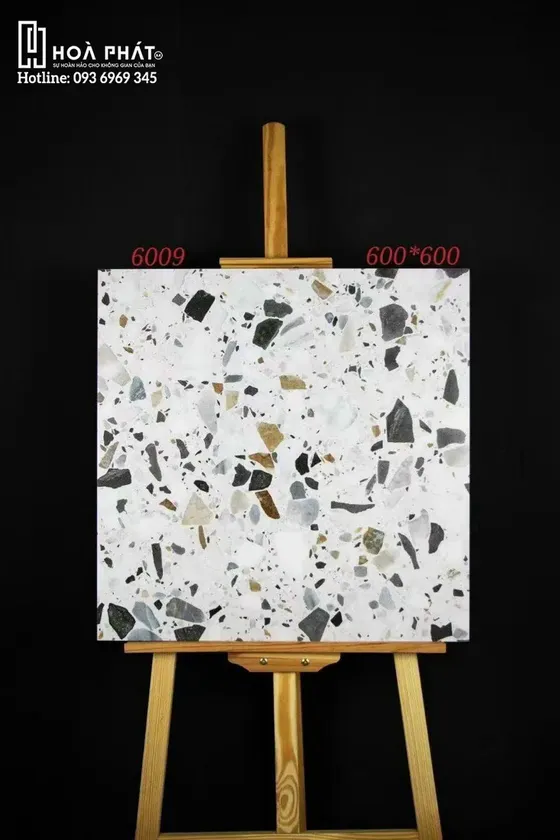 Gạch lát nền Terrazzo nhập khẩu 60x60 6009