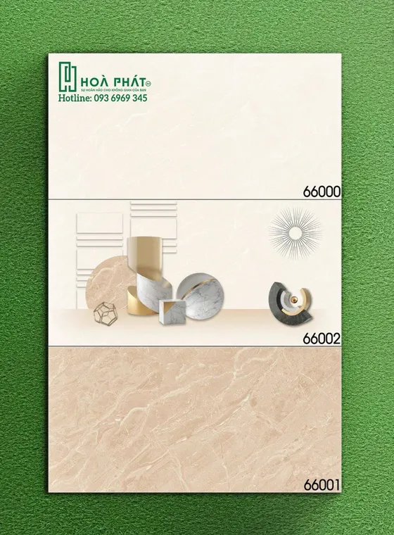 Gạch ốp tường 30x60 Hoàn Mỹ 66000 - 66002 - 66001