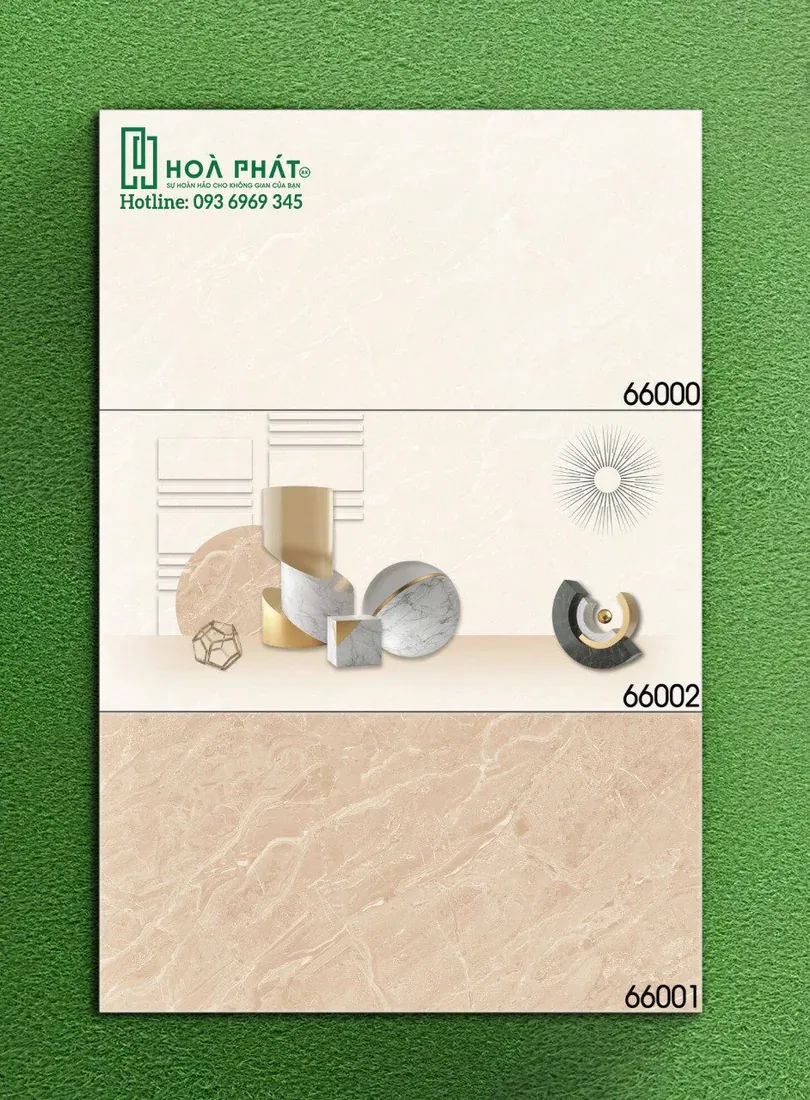 Gạch ốp tường 30x60 Hoàn Mỹ 66000 - 66002 - 66001