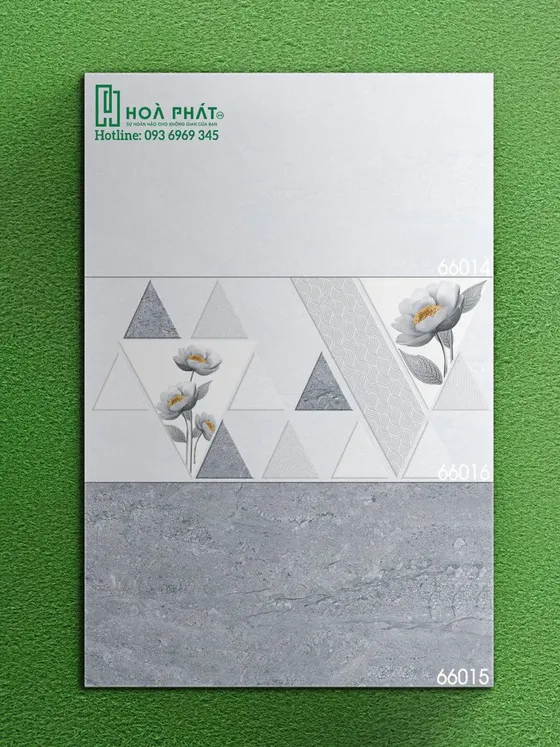 Gạch ốp tường 30x60 Hoàn Mỹ 66014 - 66015 - 66016