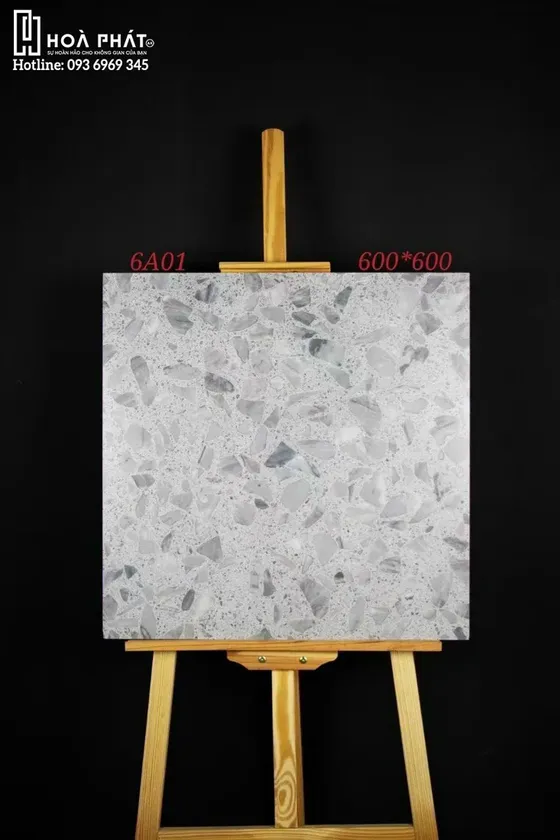 Gạch lát nền Terrazzo nhập khẩu 60x60 6A01