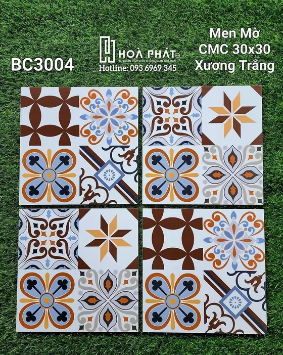 Gạch bông trang trí 30x30 CMC BC3004