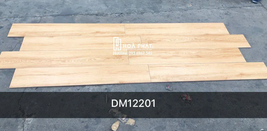 Gạch giả gỗ nhập khẩu Trung Quốc 20x120 DM12201