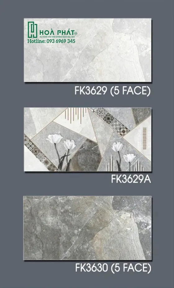 Gạch ốp tường 30x60 Royal FK3629 - FK3629A - FK3630