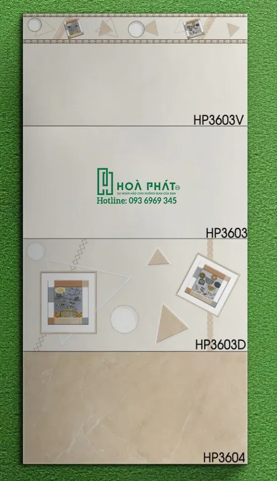Gạch ốp tường 30X60 HP3603V - HP3603 - HP3603D - HP3604