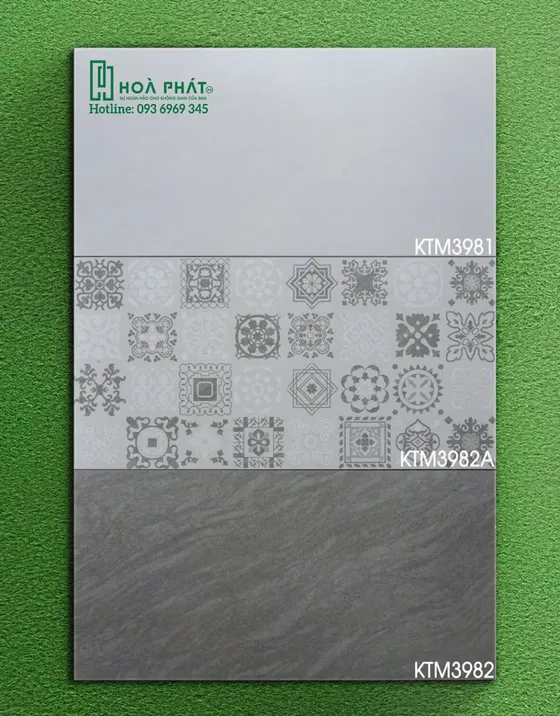 Gạch ốp tường 30X60 Viglacera KTM3981 - KTM3982A - KTM3982