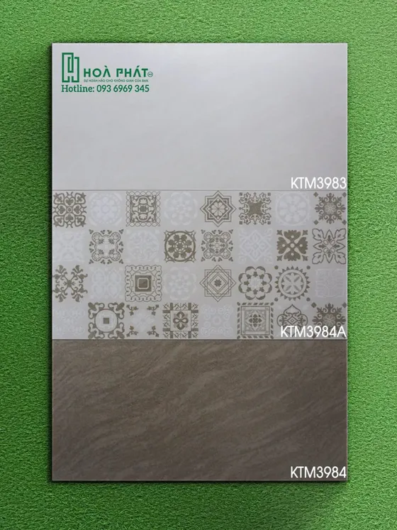 Gạch ốp tường 30X60 Viglacera KTM3983 - KTM3984A - KTM3984