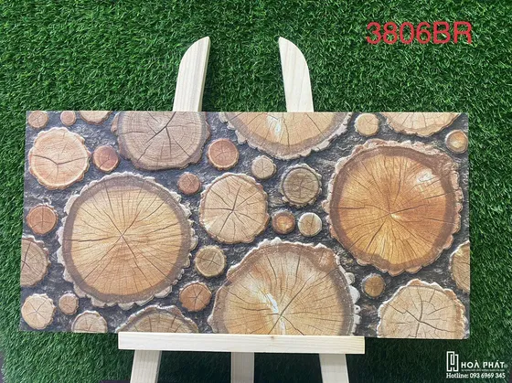 Gạch ốp tường 30x60 Nhập khẩu Ấn Độ 3806BR