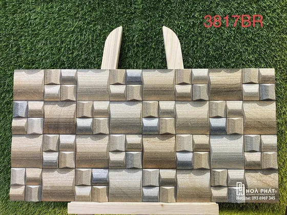 Gạch ốp tường 30x60 Nhập khẩu Ấn Độ 3817BR