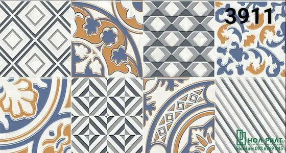 Gạch ốp tường 30x60 Nhập khẩu Ấn Độ 3911